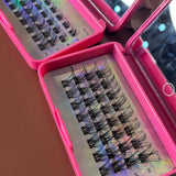 Light up Lash Book Cluster Lash Kit 10