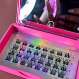 Light up Lash Book Cluster Lash Kit 10