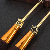 Gold Naruto Makeup Brushes(anime)
