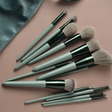13 PC LBBF Makeup Brush set(Fluffy)
