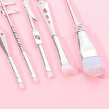 Silver Naruto Makeup Brush set(anime)